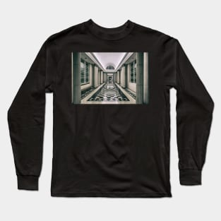 Perspective Hallway Pillar Corridor Long Sleeve T-Shirt